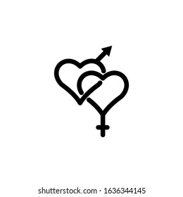 Love Icon Design Vector Illustration