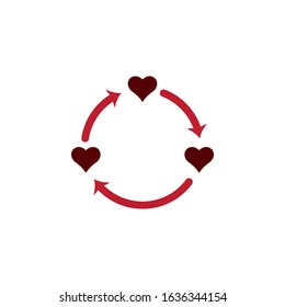 Love Icon Design Vector Illustration