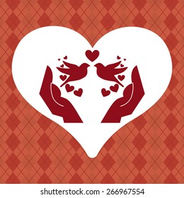 love icon design, vector illustration eps10 graphic 