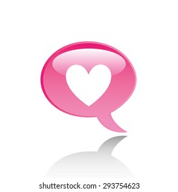 love icon design, vector illustration eps10 graphic 