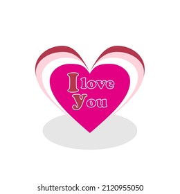 love icon element concept valentine days sticker greetings
