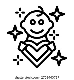 Elemento Del Icono Del Amor Para El Diseño Y El Vector