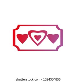 love icon is a form that represents the feelings of others