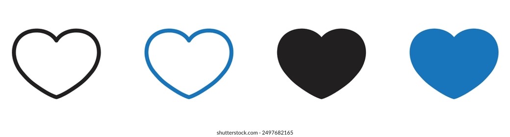 Love icon Group symbol or sign vector