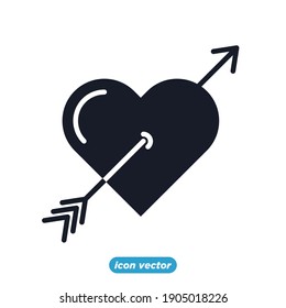 love icon . happy romantic, valentine's day symbol vector illustration