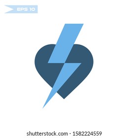 Love icon. icon heart on a white background. love vector illustration.