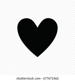 love icon , heart symbol,vector illustration