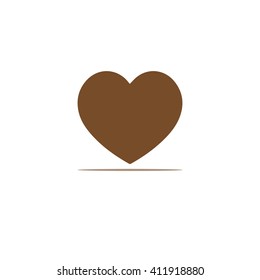 Love Icon. Heart Icon Template 3D