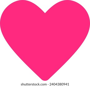 love icon, hearts shape symbol element design