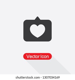 Love icon, Like Icon Vector Illustration Eps10