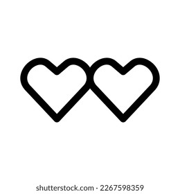 love icon or logo isolated sign symbol vector illustration - high quality black style vector icons
