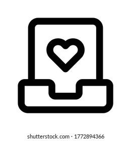 Love Icon Logo Template Illustration Design