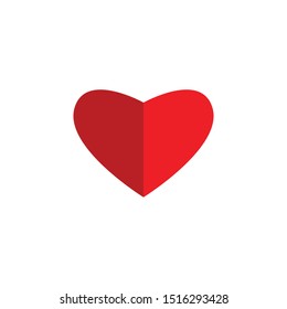 Love Icon Logo Vector Illustration