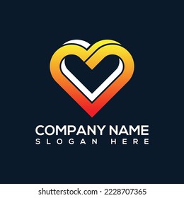 Love icon. Lover logo design. Heart icon. Heart logo design icon.