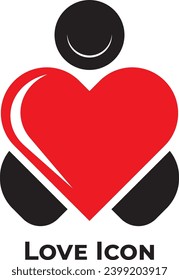 love icon or man's love symbol