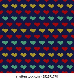 Love Icon seamless pattern for Valentine's Day