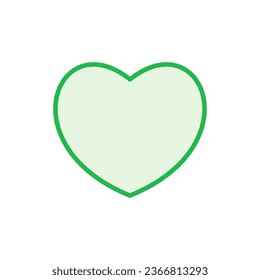 Love icon set. Heart icon vector. Like icon vector.