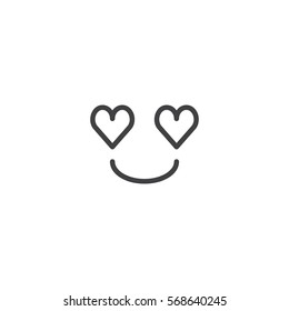 love icon. sign design