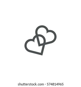 love icon. sign design