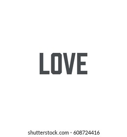 love icon. sign design