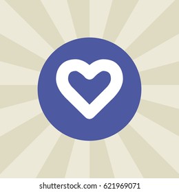 love icon. sign design. background