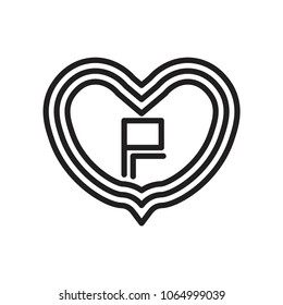 love icon vector