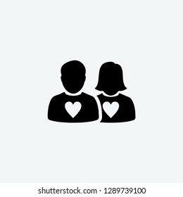 love icon vector