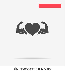 Love icon. Vector concept illustration for design.