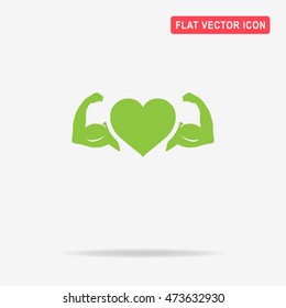 Love icon. Vector concept illustration for design.