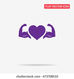 Love icon. Vector concept illustration for design.