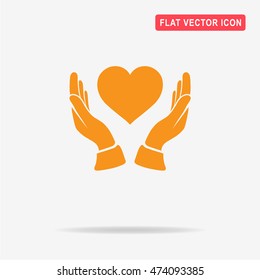 Love icon. Vector concept illustration for design.