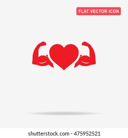 Love icon. Vector concept illustration for design.