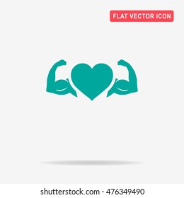 Love icon. Vector concept illustration for design.