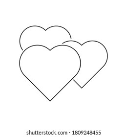 love icon vector design illustration