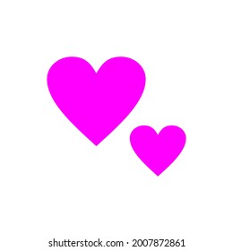 Diseño vectorial de icono de amor, adecuado para el diseño web, etc.