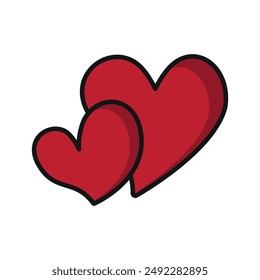 Love icon vector design templates simple and modern concept