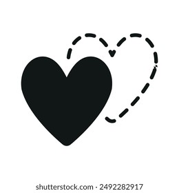Love icon vector design templates simple and modern concept