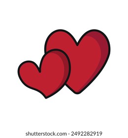 Love icon vector design templates simple and modern concept
