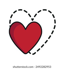 Love icon vector design templates simple and modern concept