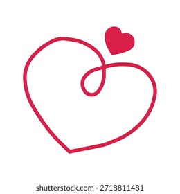 Plantillas de diseño de Vector de icono de amor simples y modernas