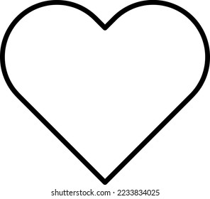Love icon vector. Heart icon. Like icon vector. Instagram like notification 