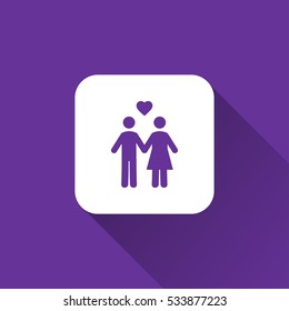 love icon. vector illustration