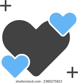 Love icon vector image. Suitable for mobile application web application and print media.