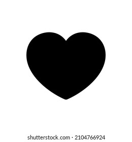 love icon vector. like, heart vector symbol for graphic design