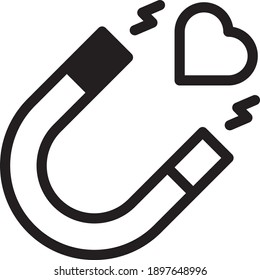 love icon vector on white background
