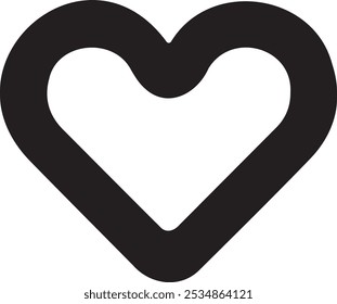 ícone de amor vetor contorno traçado ilustração arte.