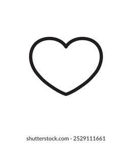 Ícone de amor Vetor definir contorno