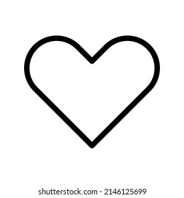 Love Icon Vector Symbol Design Illustration
