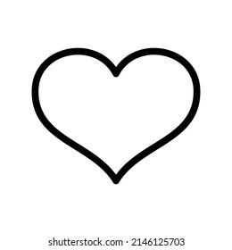 Love Icon Vector Symbol Design Illustration