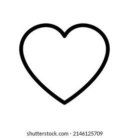 Love Icon Vector Symbol Design Illustration